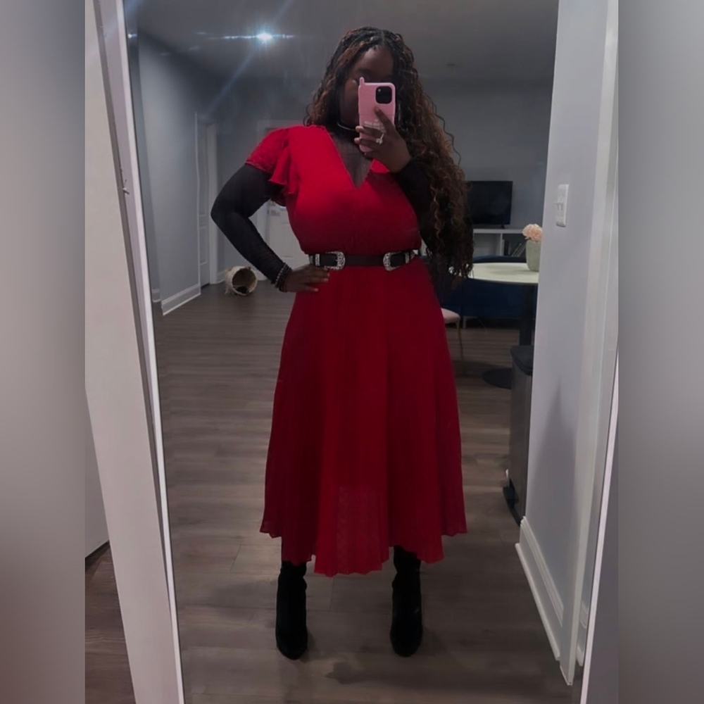 Max Studio - Red Maxi Dress
